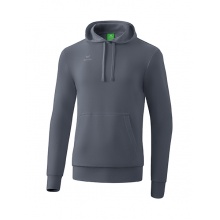 Erima Bluza z kapturem Sweat Basic Hoodie ciemnoszara dla chłopców